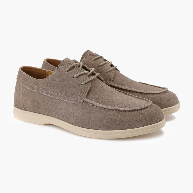 Premium-Schnürschuhe aus Wildleder