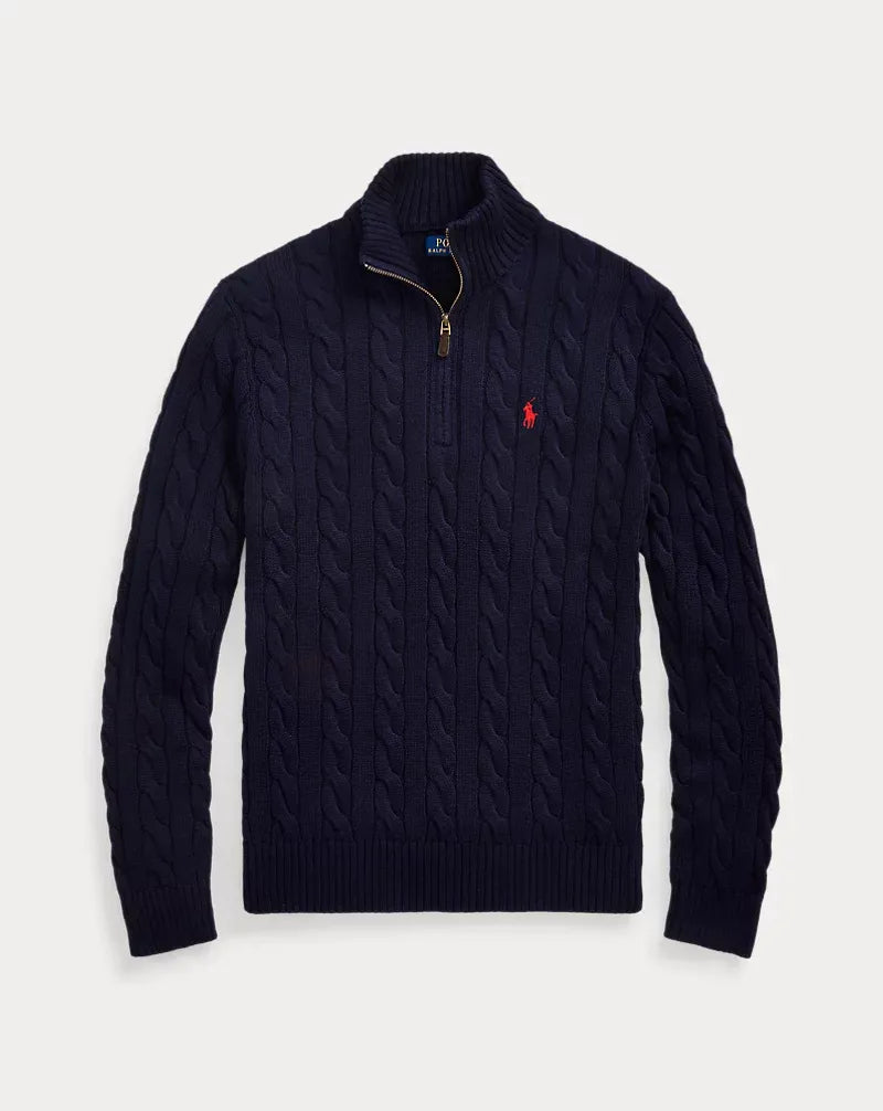 Nur für kurze Zeit: Sichern Sie sich 60 % Rabatt auf den Polo RL Quarter Zip Pullover! 