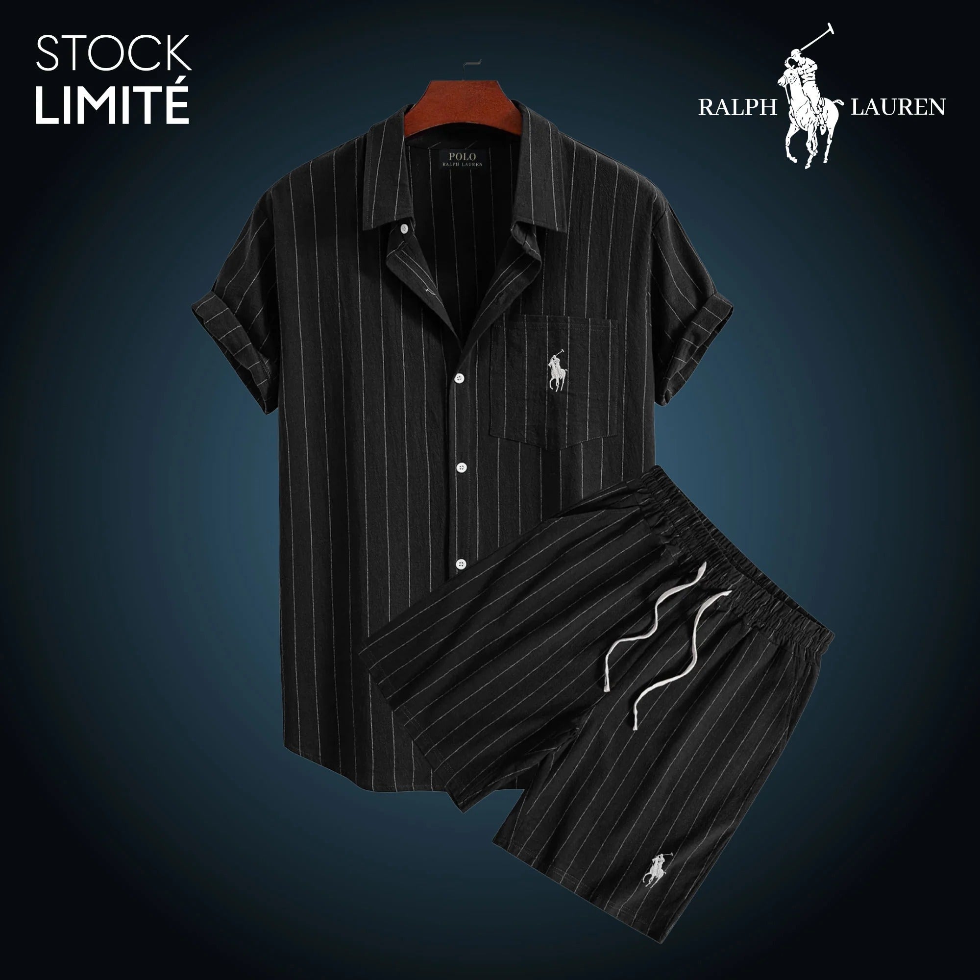 Exklusive Limited Edition: Stilvolles Set aus T-Shirt und Shorts.