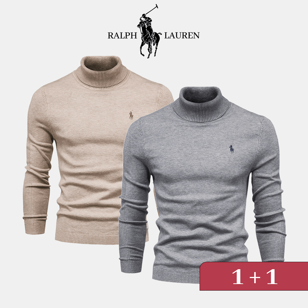 Eleganter Rollkragenpullover R&amp;L 1+1 – Jetzt im Lagerverkauf erhältlich! 