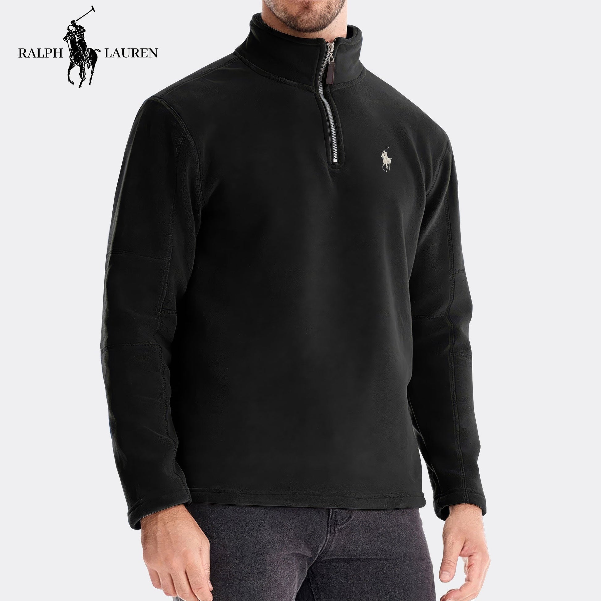 Multifunktionaler Zip-Pullover 
