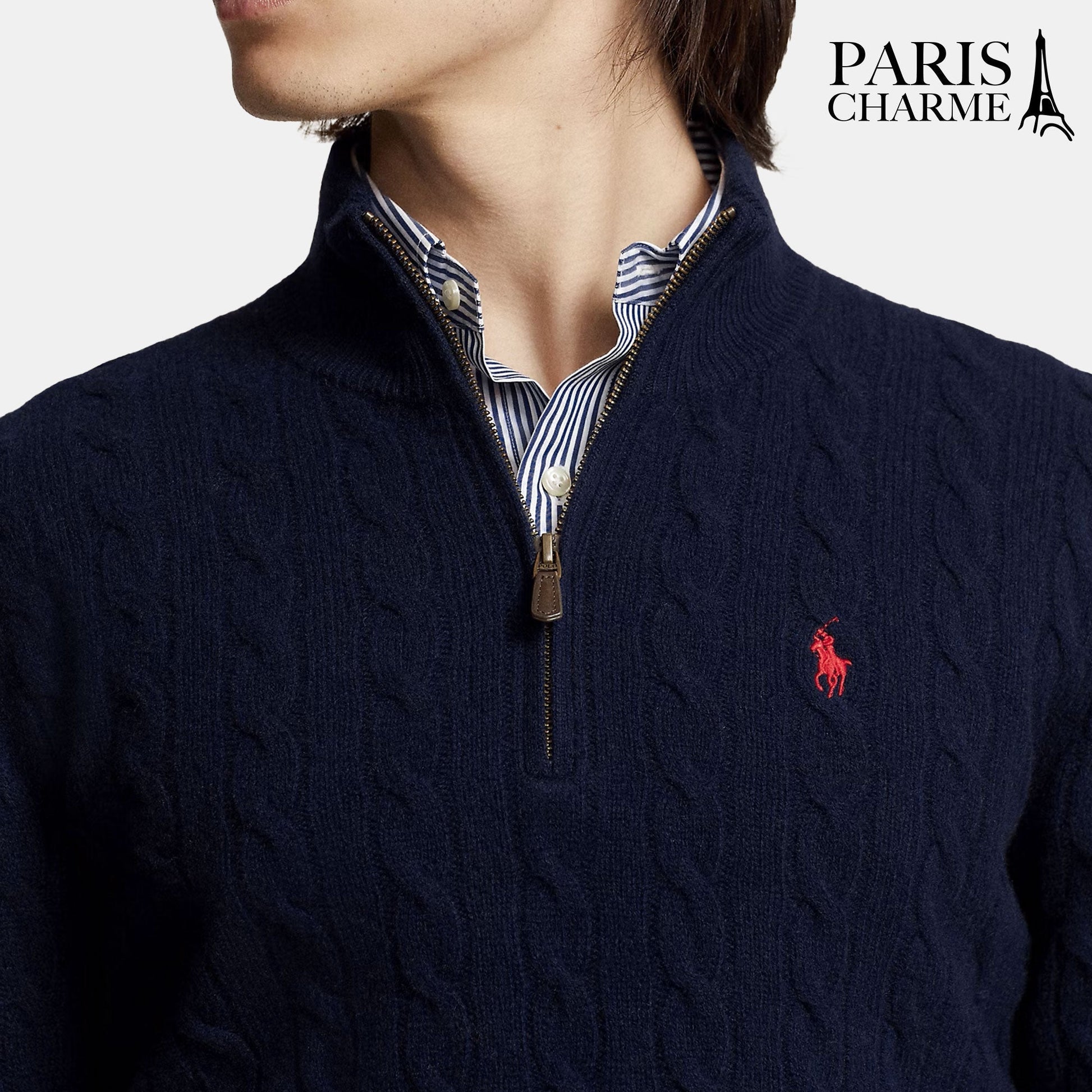 Exklusiver Kaschmir-Pullover mit dreifacher Drehung – Jetzt im Ausverkauf! 